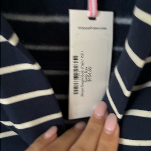 Vineyard Vines Fleece Pink Pony Mackinac Island XS NWT - Picture 3 of 5